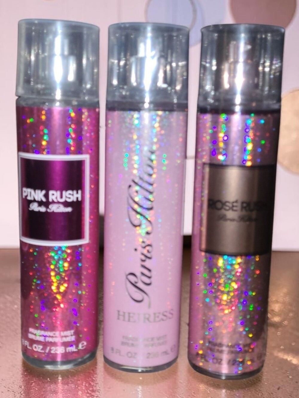 PARIS HILTON Body Mist Bundle - Pink Rush- Heiress - Rose Rush - Picture 3 of 6